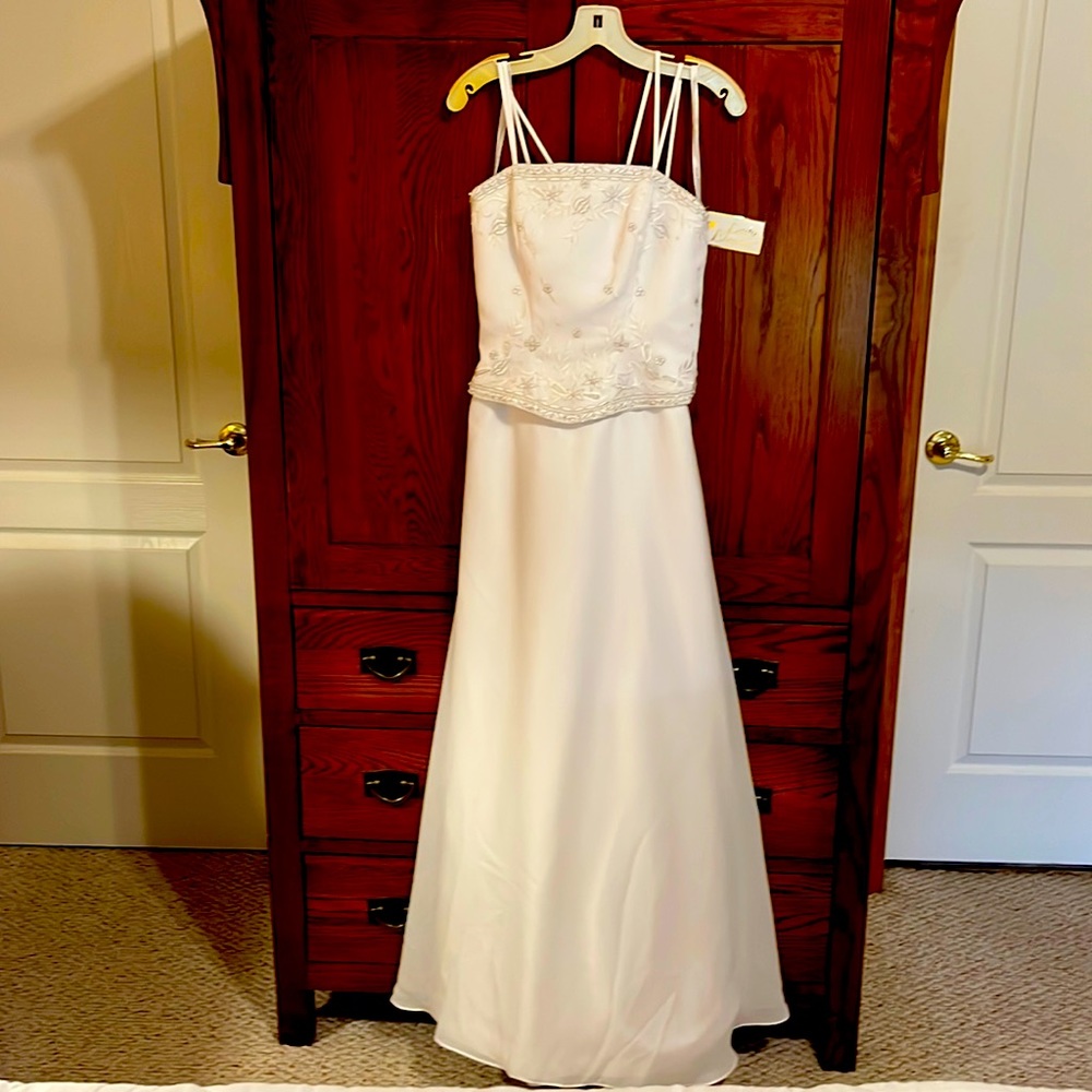 David’s Bridal Lady Eleanor Wedding Dress Size 8